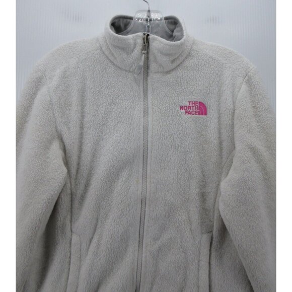 The North Face Jacket Medium Osito Fleece Breast Cancer Ribbon Logo* - Picture 2 of 16